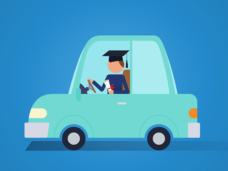 Graduation car