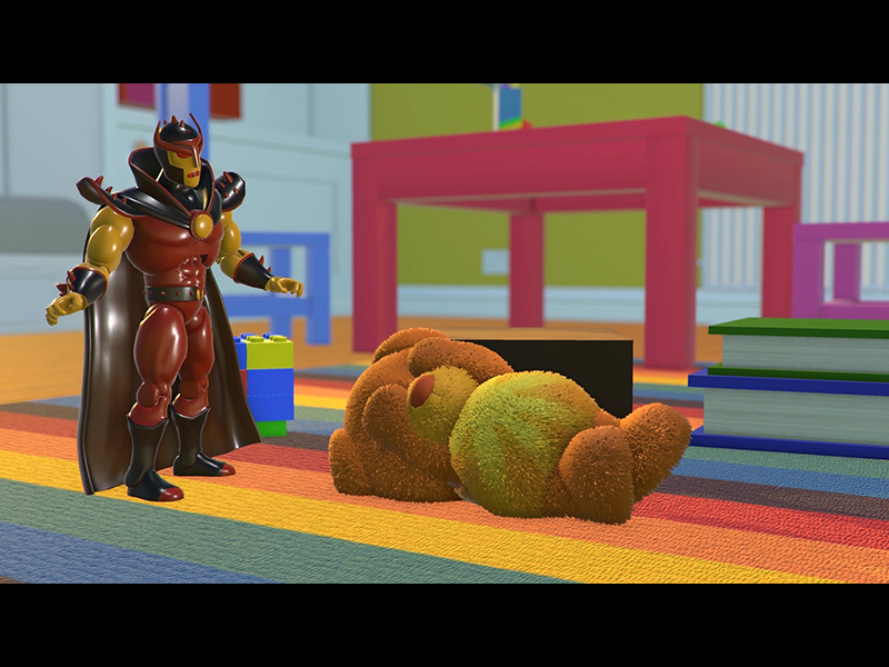Arg finds Sunny Dog Bear