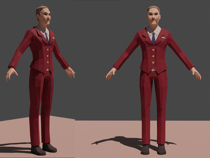 Concierge character model