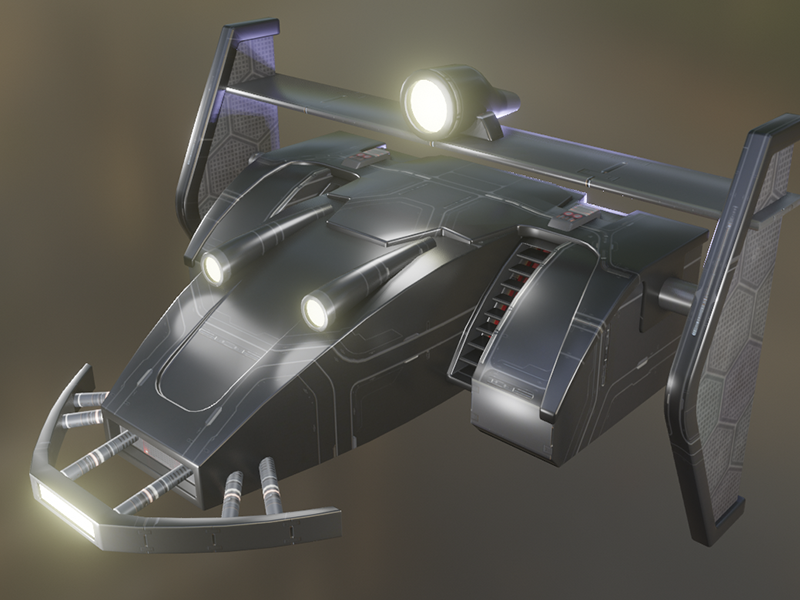 Alien spaceship